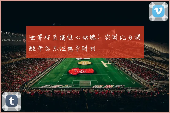 世界杯直播惊心动魄！实时比分提醒带你见证绝杀时刻